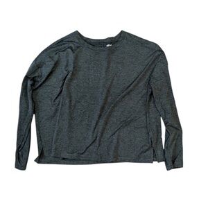 Girlfriend Collective Moss R&R ReSet Lounge Long Sleeve Tee Size Medium